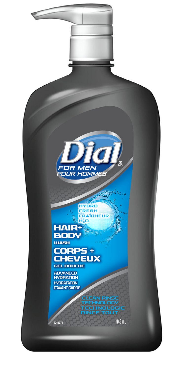 Dial® for MEN Hydro Fresh Hair + Body Wash 946mL Walmart Canada