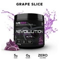 thumbnail image 2 of Revolution Nutrition Pure EAA Powder, Essential Amino Acids for Post Workout Recovery,  Gluten Free, Zero Calorie, Zero Sugar,with Electrolytes, 5g EAAs per Serving, Grape Slice, 240g (26 Servings), 2 of 8