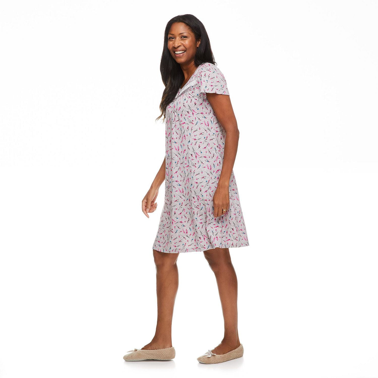 Penmans Women's Flutter Sleeve Nightgown