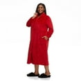 thumbnail image 2 of Penmans Plus Women's Printed Full-Zip Robe, 2 of 6