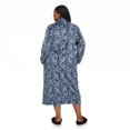 thumbnail image 3 of Penmans Plus Women's Printed Full-Zip Robe, 3 of 6