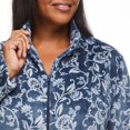thumbnail image 4 of Penmans Plus Women's Printed Full-Zip Robe, 4 of 6