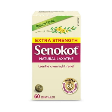 Senokot Extra Strength Sennosides 60 Tablets