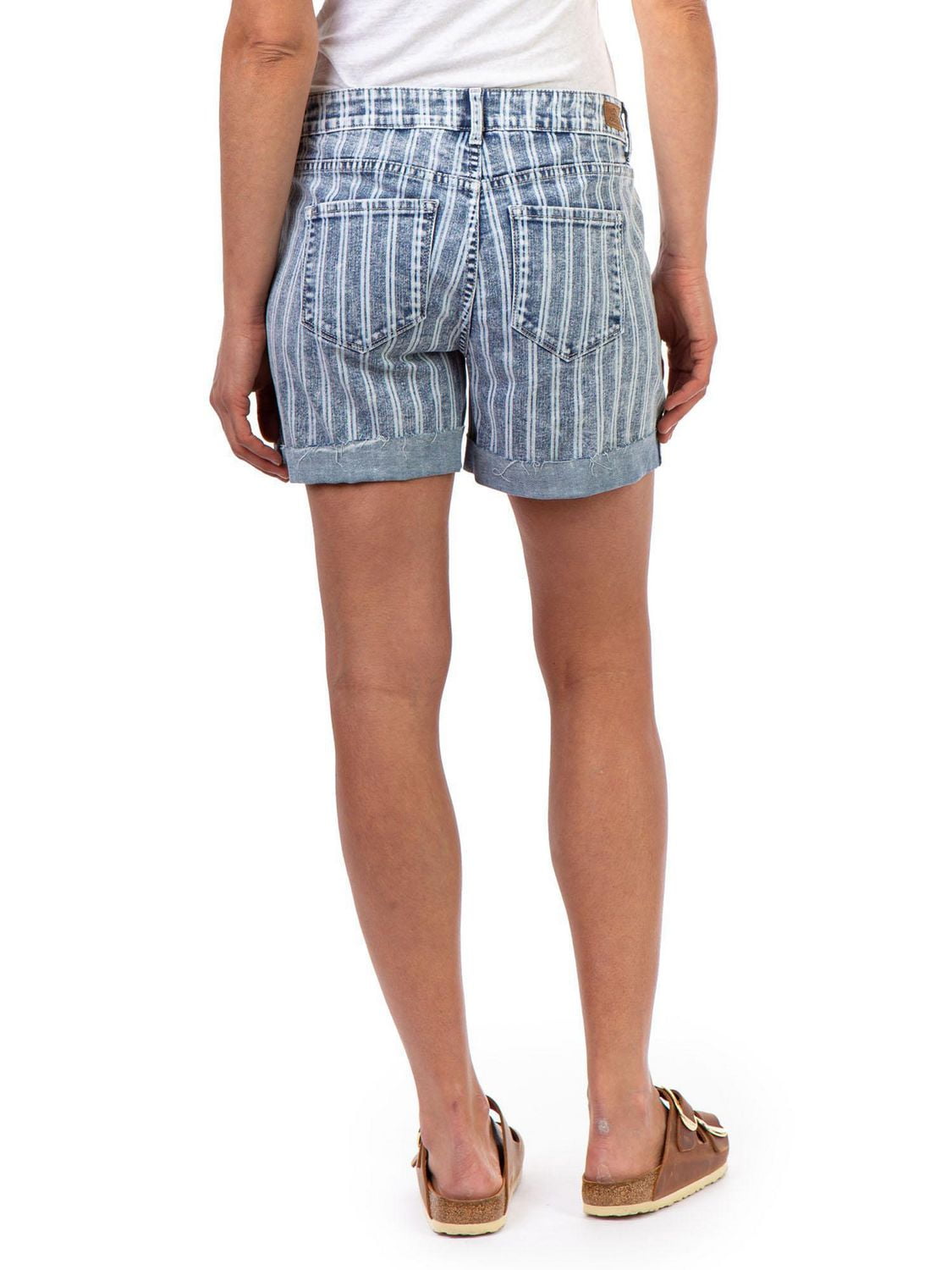 Jordache Women's Buttonfly Boyfriend Short