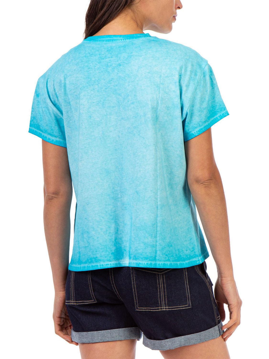 T-shirt boxy Jordache pour femmes