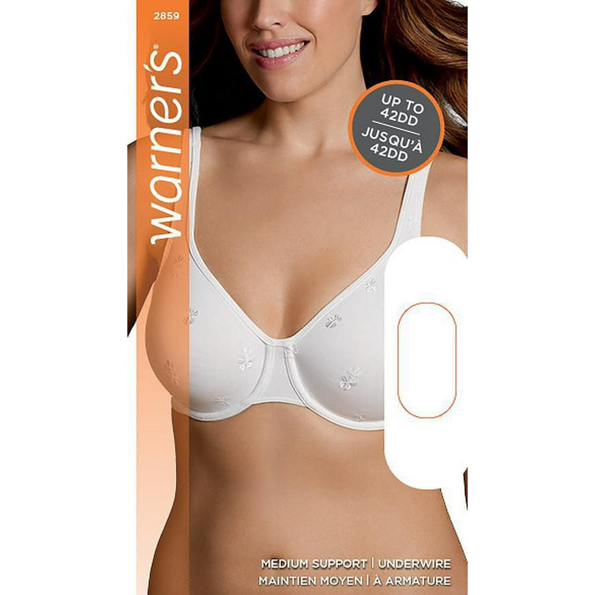 Underwire for Average Size Figure Types in 40DD Bra Size D Cup
