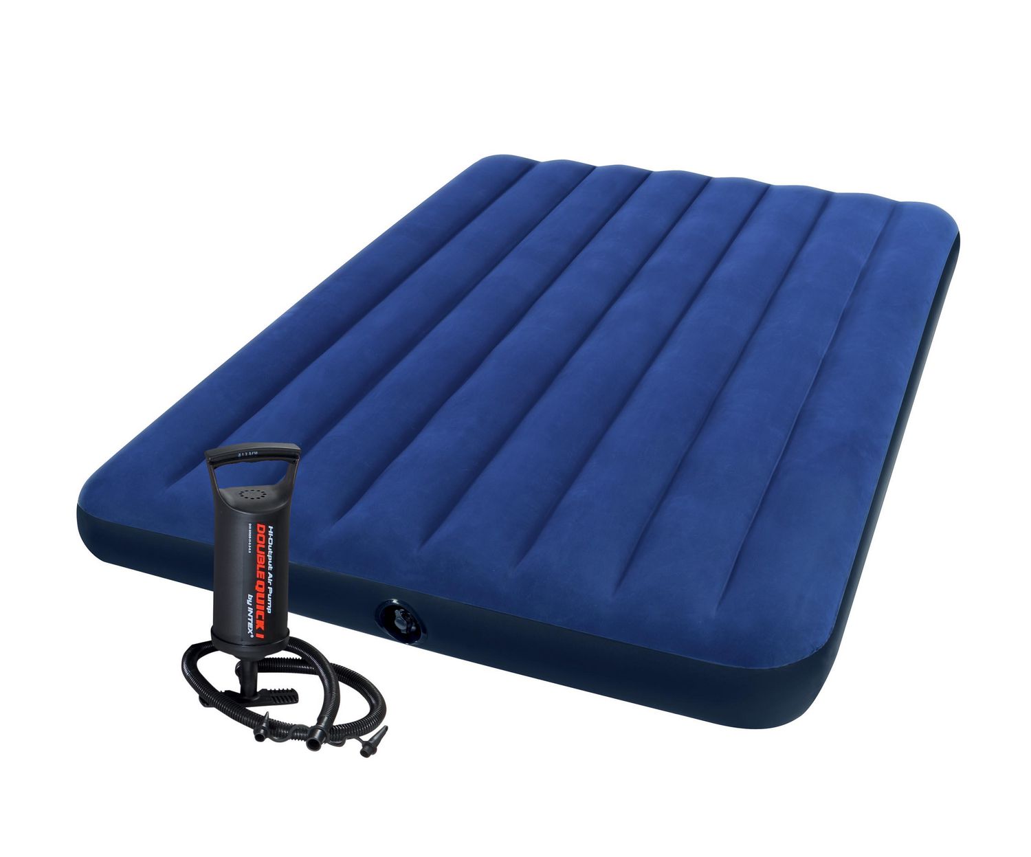 intex classic downy air pump mattress