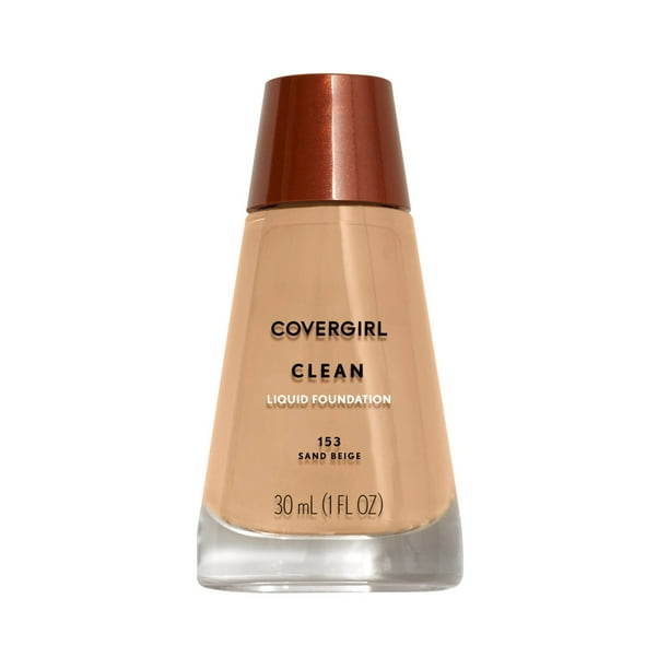 COVERGIRL Clean Liquid Foundation, lightweight, breathable liquid
