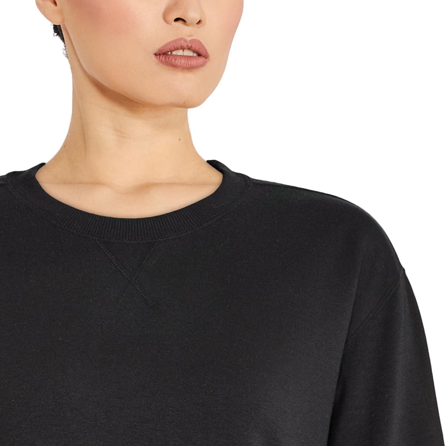 George outlet loves black oversized sweatshirt