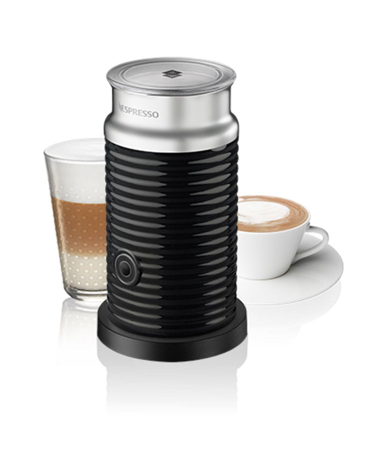 Nespresso essenza outlet aeroccino