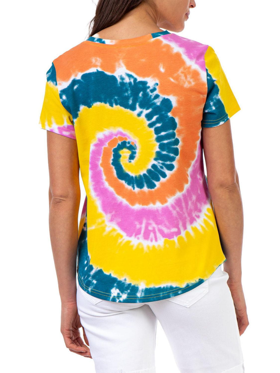 T-shirt Tie Dye Jordache pour femmes
