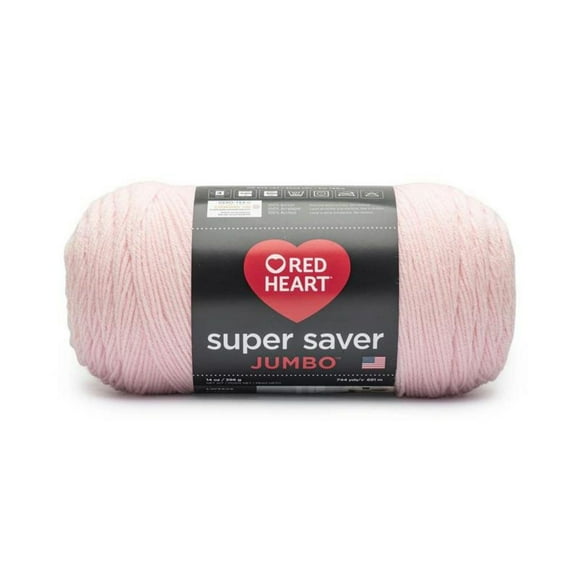 Red Heart® Super Saver Jumbo™ #4 Worsted (Medium) Acrylic Yarn, 14oz/396g 744 Yards