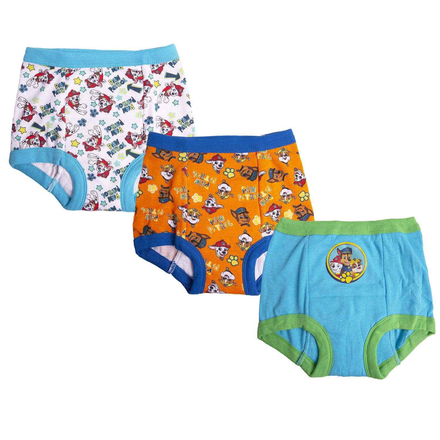 Paw Patrol Potty Training Pants Underwear, 3-Pack (Toddler Boys)