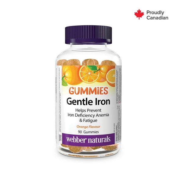 Webber Naturals Gentle Iron Gummies