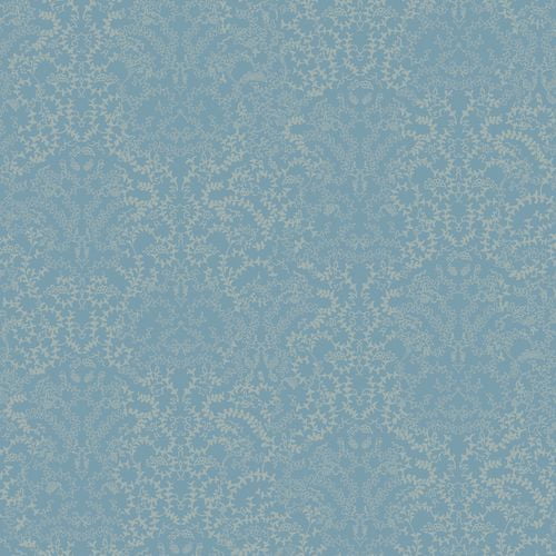Papier Peint Lace linework sidewall bleu chaleureux