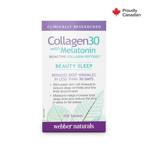 Webber Naturals Collagen30® avec la mélatonine