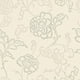 Papier Peint chrysanthèmes linéaires neutres – image 1 sur 1