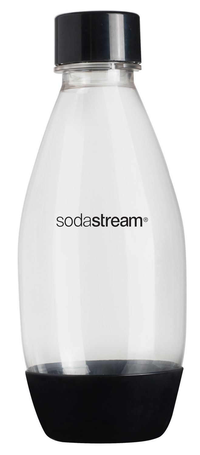 SodaStream 0.5L Fuse Carbonating Bottles Black, 2PK, 2 x 0.5L 