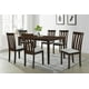 K-LIVING Diana Ensemble de table à manger rectangulaire avec chaises (Table avec 4 chaises) – image 1 sur 4