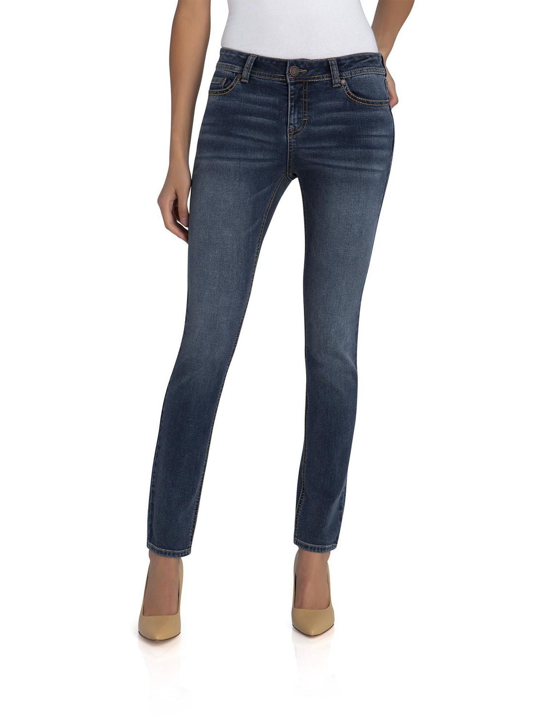 Jordache women's essential high 2025 rise super skinny jean