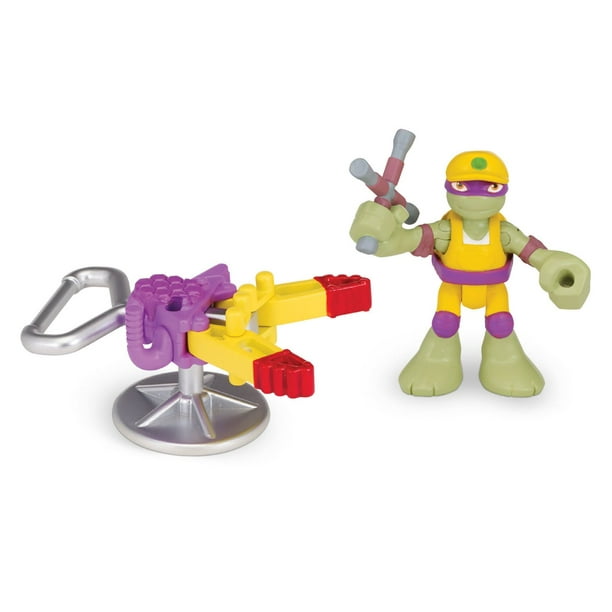 Figurines de 6,3 cm (2,5 po) Donatello Sauvetage routier Half-Shell Heroes des Tortues Ninja