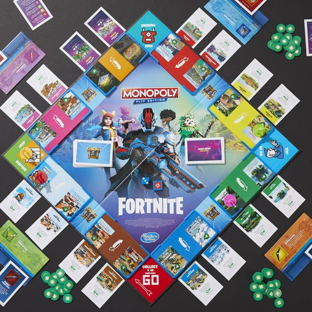 Monopoly : édition Fortnite, jeu de plateau inspiré du jeu vidéo