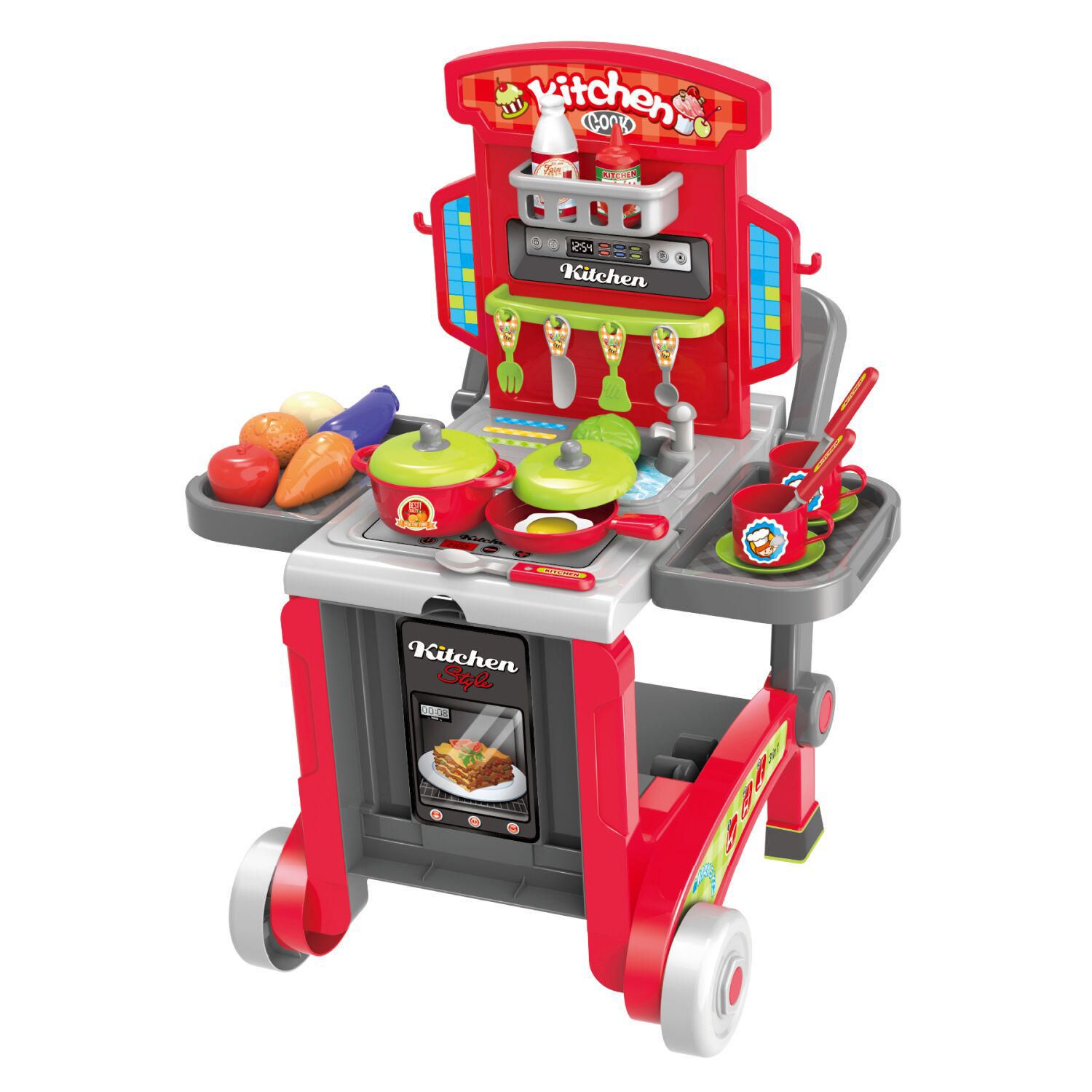 Toy Chef 3 In 1 Children S Full Size Kitchen Walmart Canada