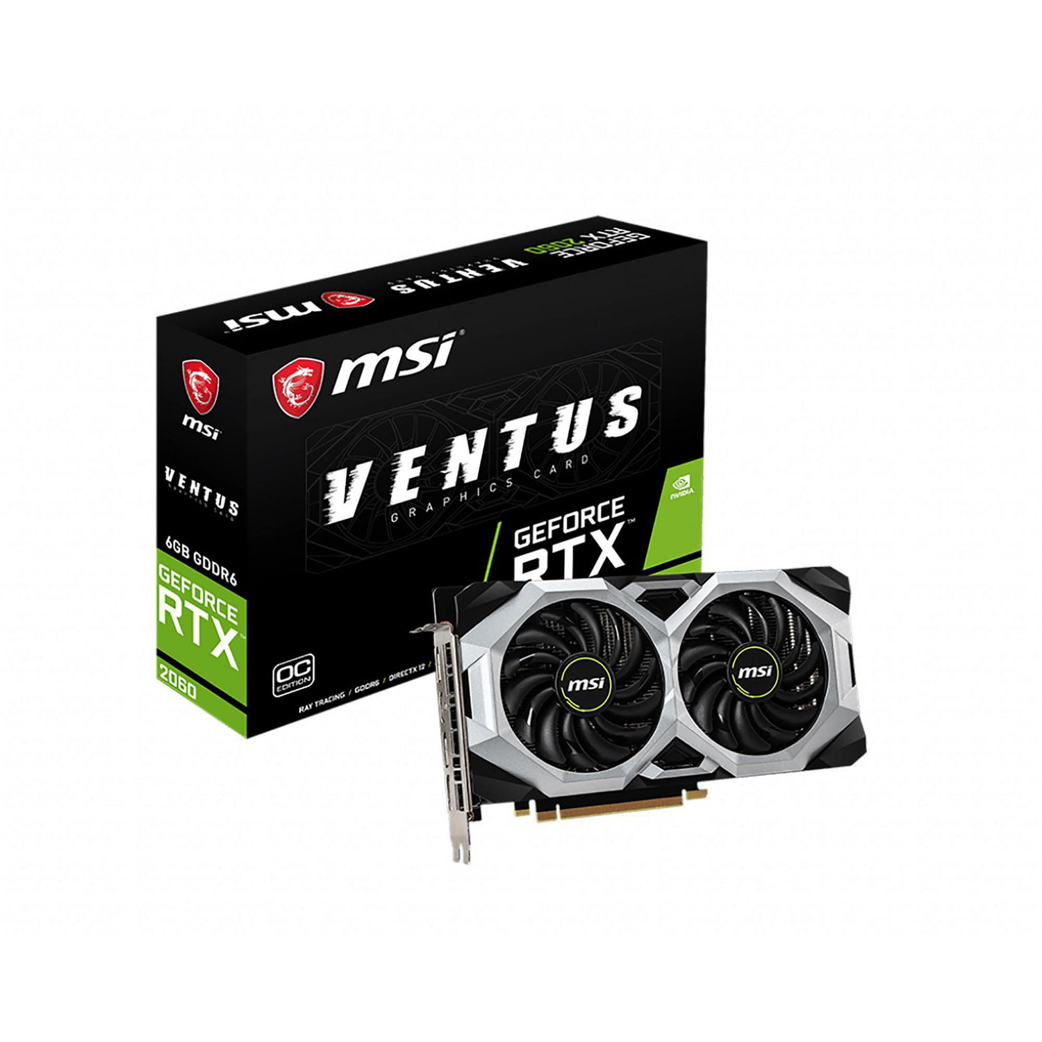 Msi geforce gtx 2060 ventus 6g oc обзор