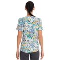 thumbnail image 5 of Scrubstar Women's Superbloom V-Neck Print Scrub Top ​, 5 of 5