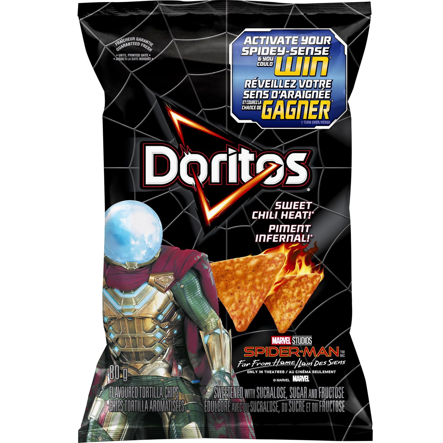 Doritos® Sweet Chili Heat!® Flavoured Tortilla Chips Walmart Canada