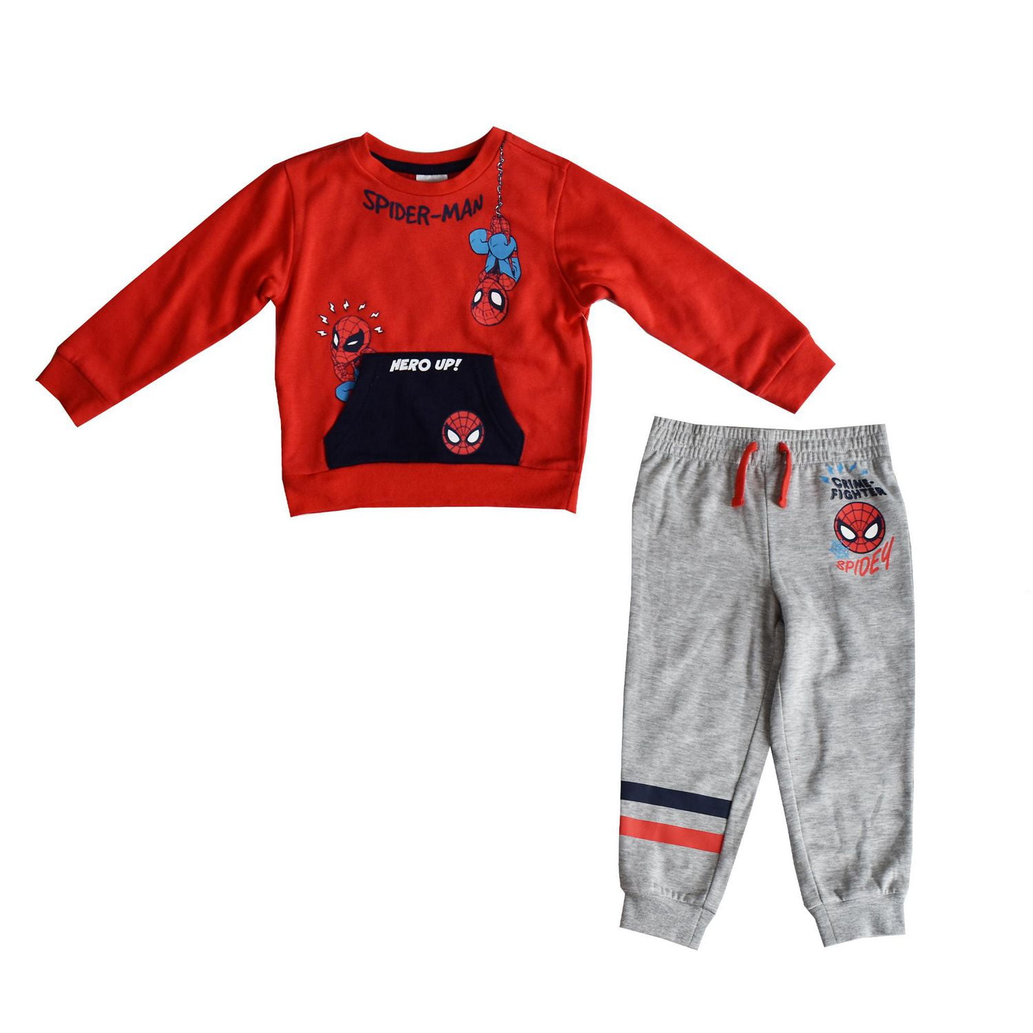 Toddler Boys Marvel 2 Piece Spidey Crime Fighter Set