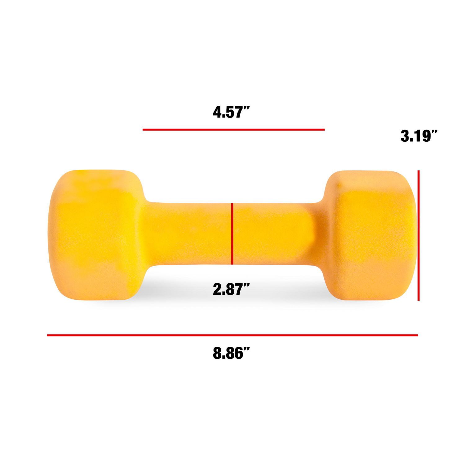 CAP Barbell Neoprene Coated Dumbbell