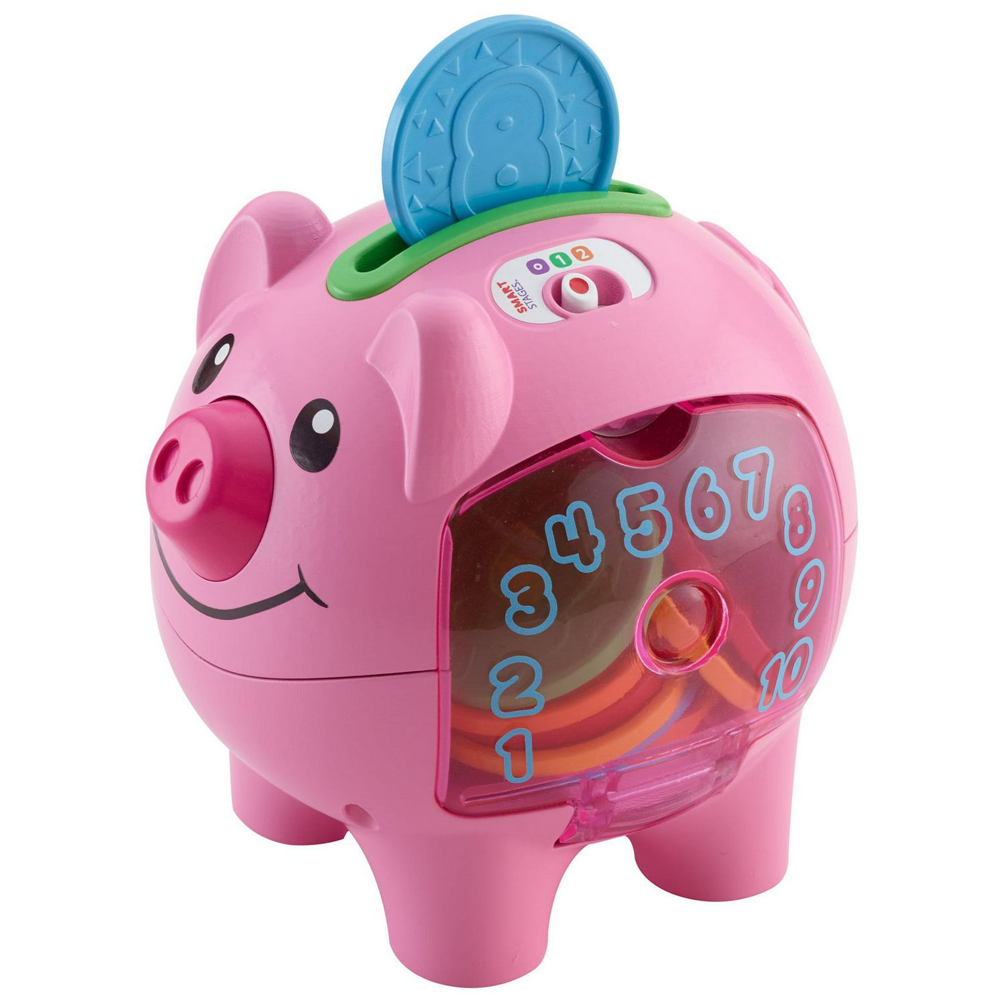 Fisher-Price Laugh & Learn Smart Stages Piggy Bank - English