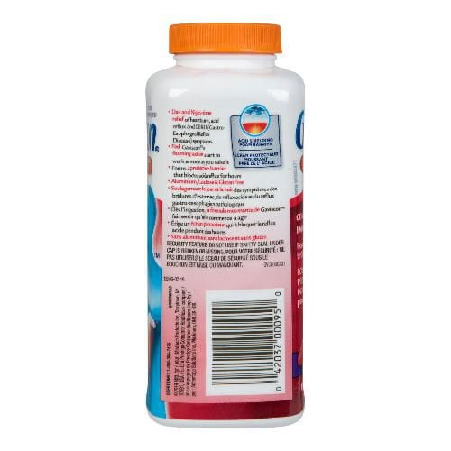 Gaviscon Max Relief Chewable Foamtabs Berry Blend, 100ct