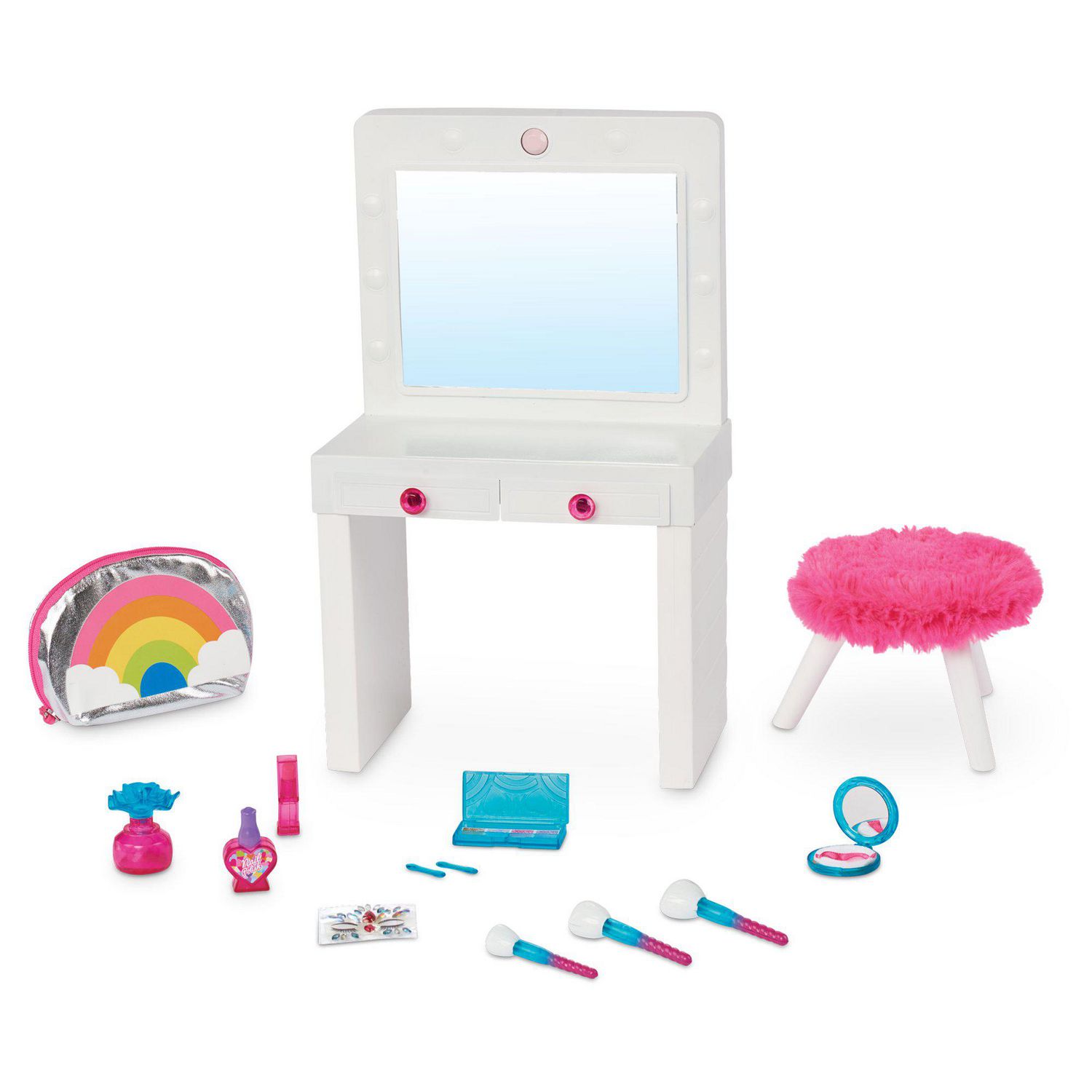 My Life As Vanity Play Set for 18-Inch Dolls, 13 Pieces, For