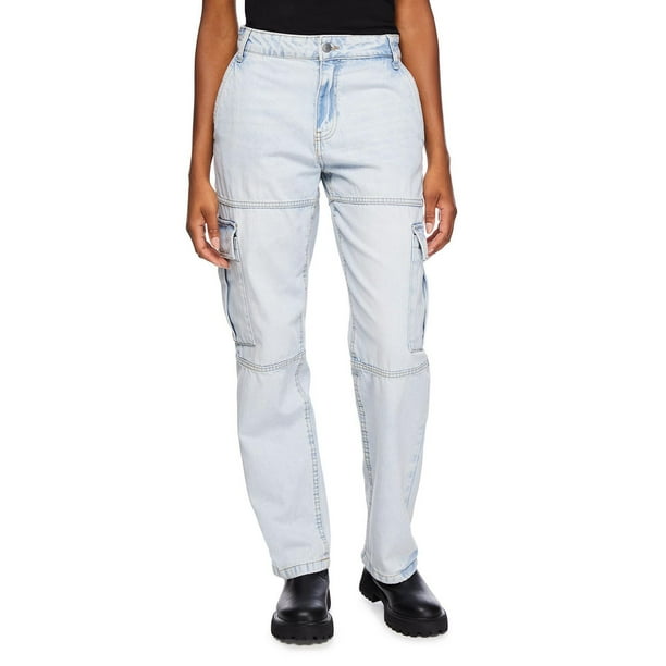 No Boundaries Women's Cargo Jeans - Walmart.ca