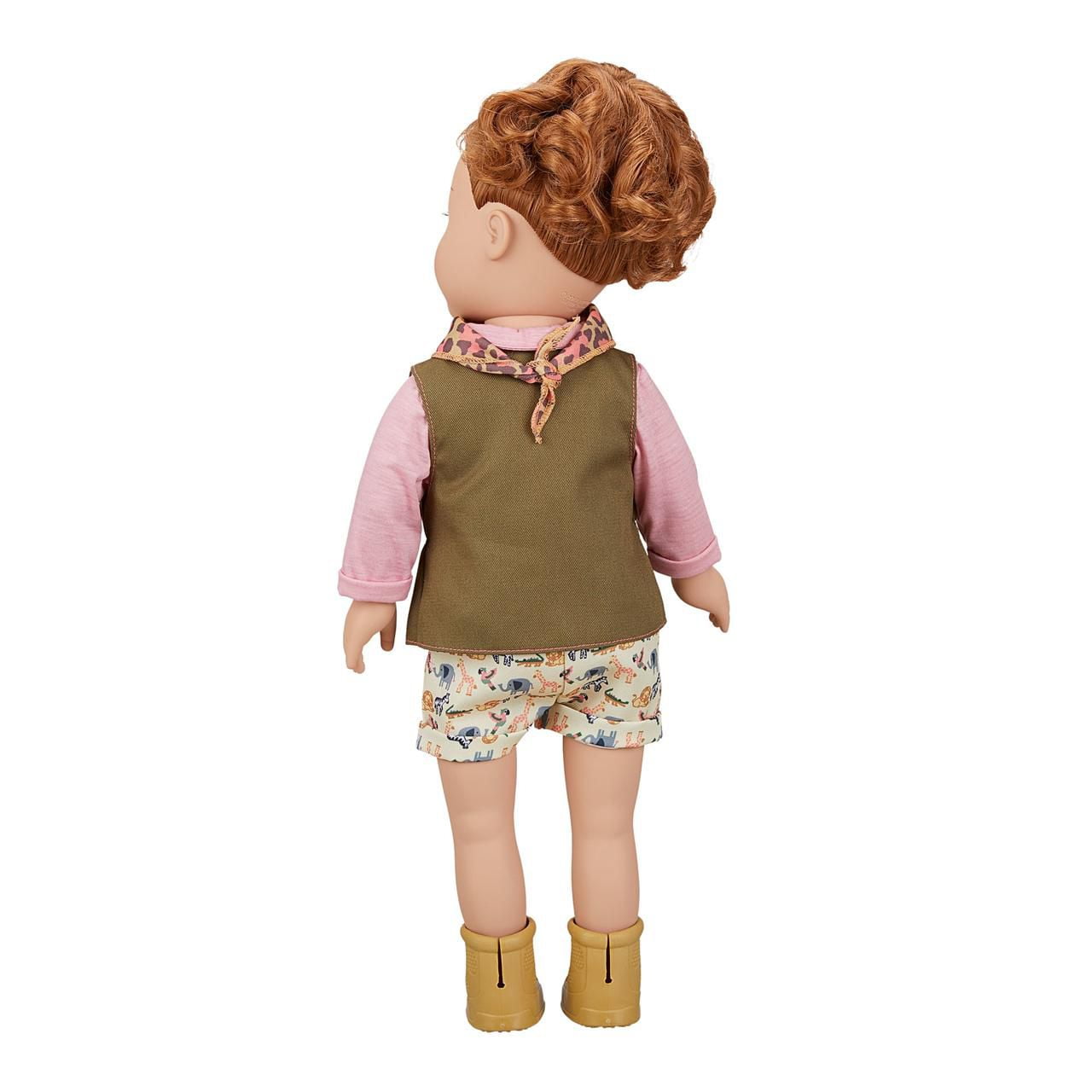 My Life As Makenna Poseable 18 Inch Doll, Red Hair, Green Eyes 