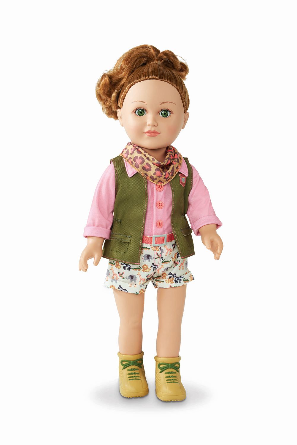 My Life As Makenna Poseable 18 Inch Doll Red Hair Green Eyes