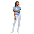 thumbnail image 1 of No Boundaries Women's Pajama 2-Piece Set, 1 of 6