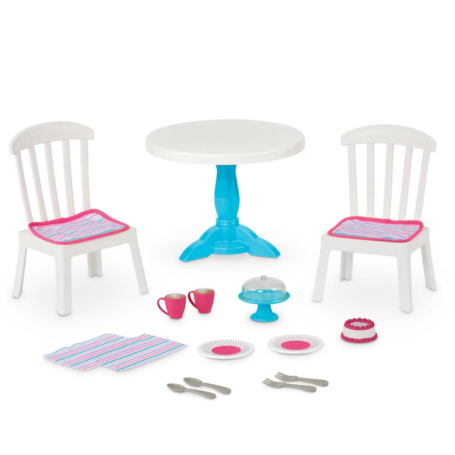 Dining Room Play Set for outlets 18” Dolls, 15 Pieces