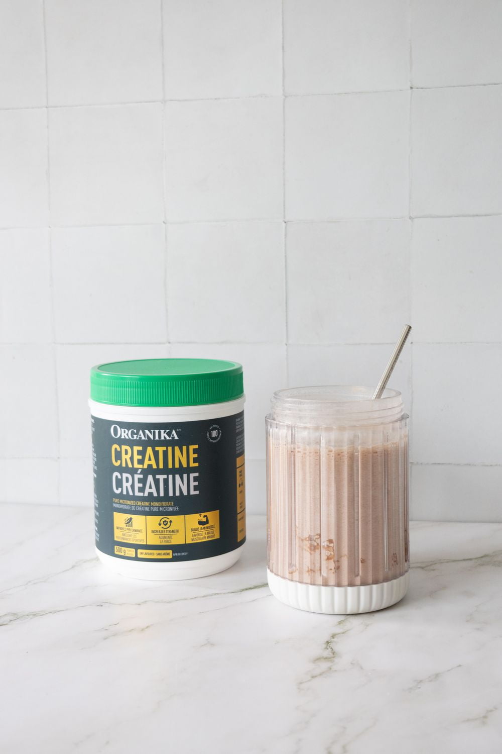 CREATINE MICRONIZED MONOHYDRATE 500G, Boost power and performance in your workouts