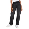 thumbnail image 1 of No Boundaries Women's Cargo Jeans, 1 of 6