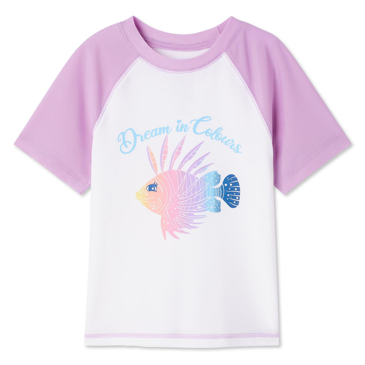 George Girls' Short Sleeve Rash Guard