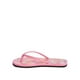Time and Tru Women's Floral Flip Flops - image 3 of 4