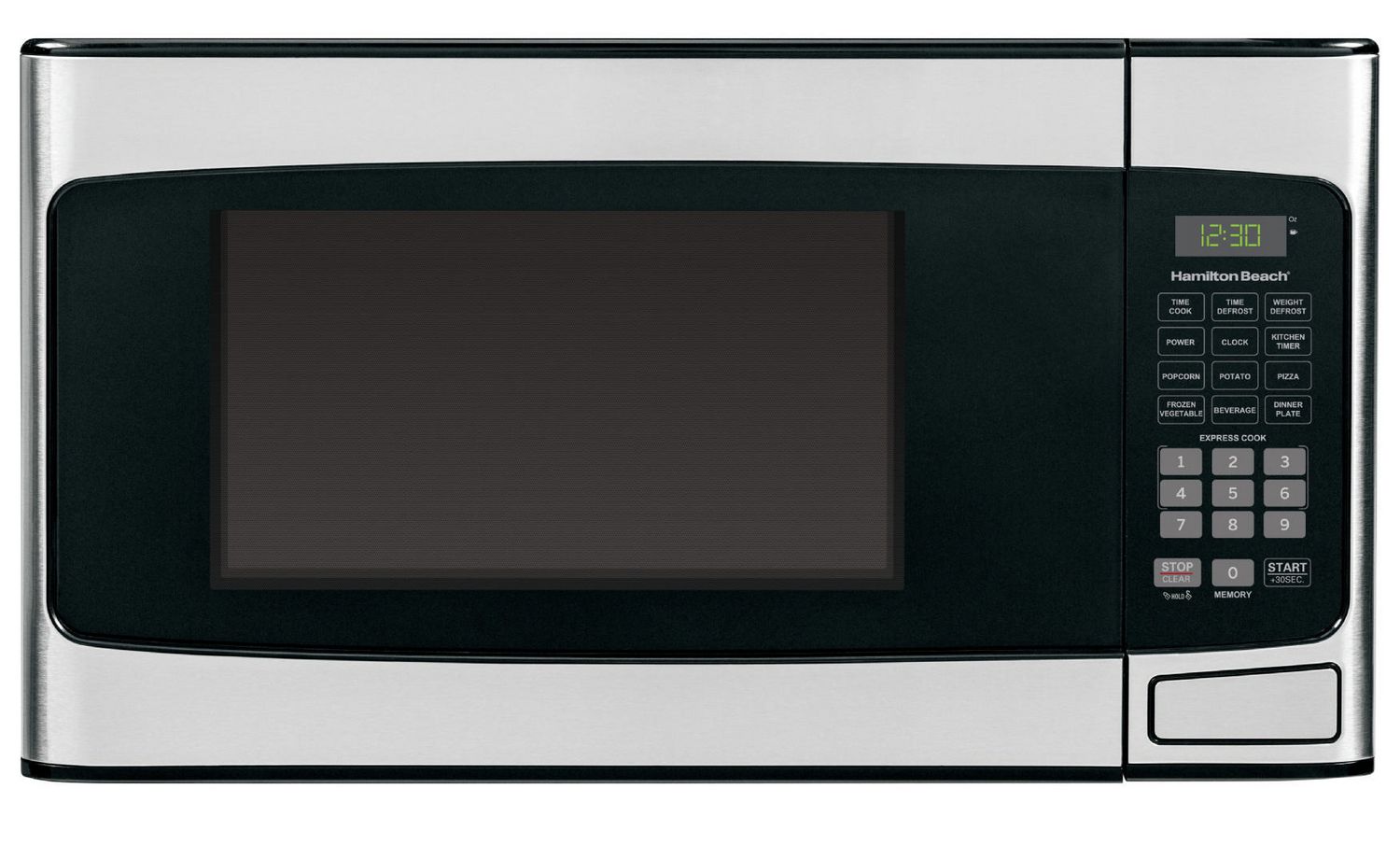 Hamilton Beach 1.1 cu.ft. Stainless Steel Microwave Walmart Canada