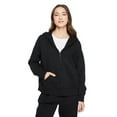 thumbnail image 1 of No Boundaries Women's Oversized Zip-Up Hoodie, 1 of 6