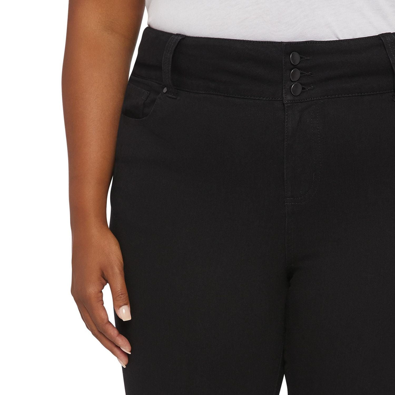 George Plus Women's Shaper Skinny Jeans, Sizes 16W-24W