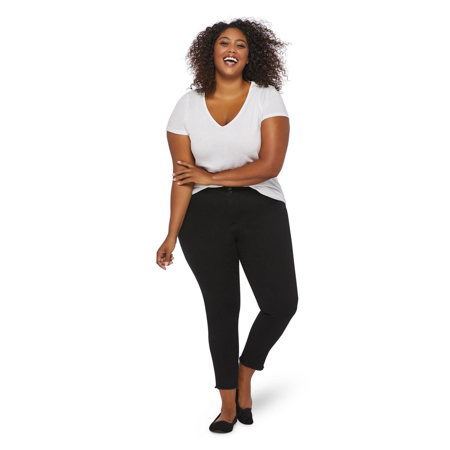 George Plus Women's Shaper Skinny Jeans, Sizes 16W-24W