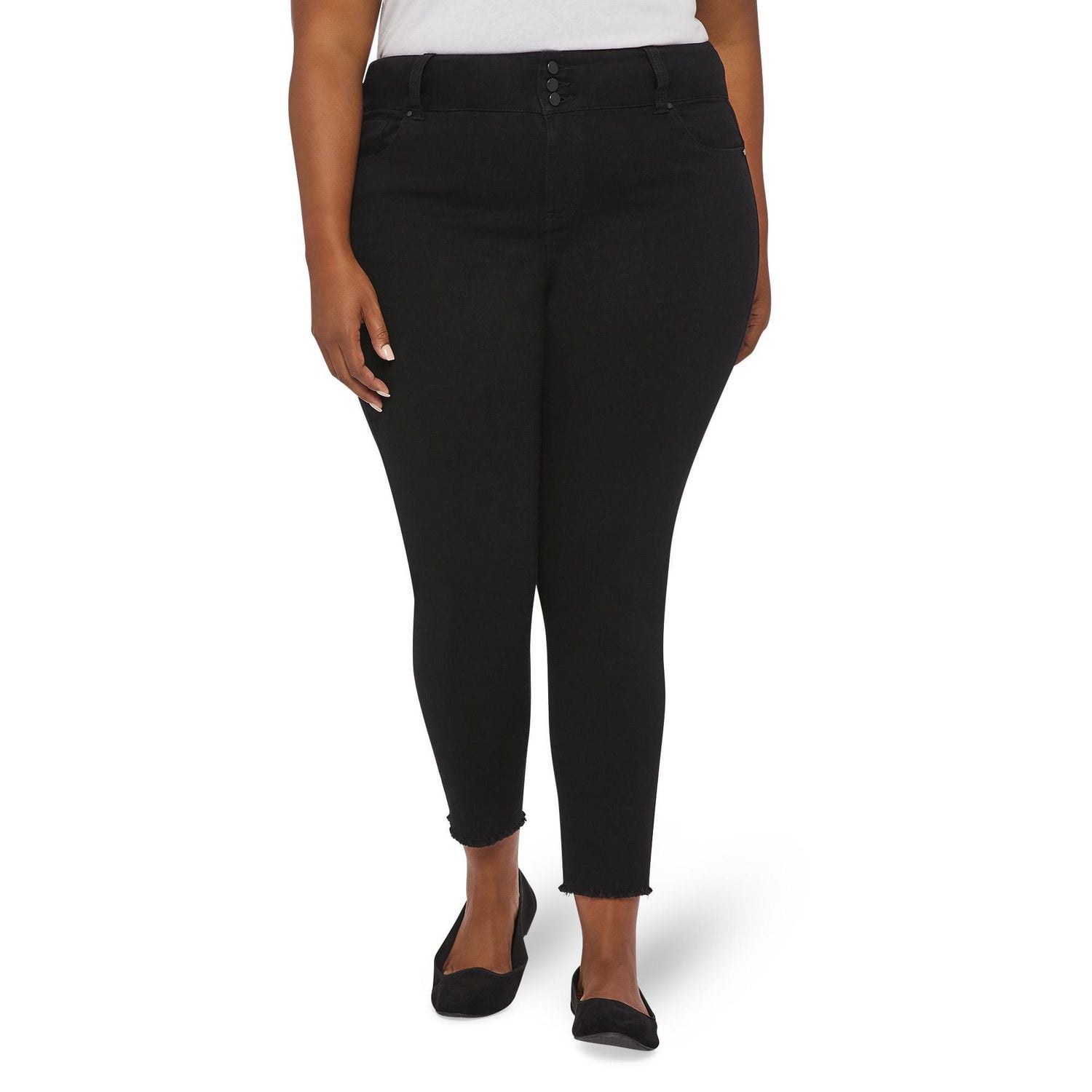 George Plus Women's Shaper Skinny Jeans, Sizes 16W-24W