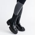 thumbnail image 3 of Dr. Johnny's Solid Grey Cotton Compression Socks, 3 of 3